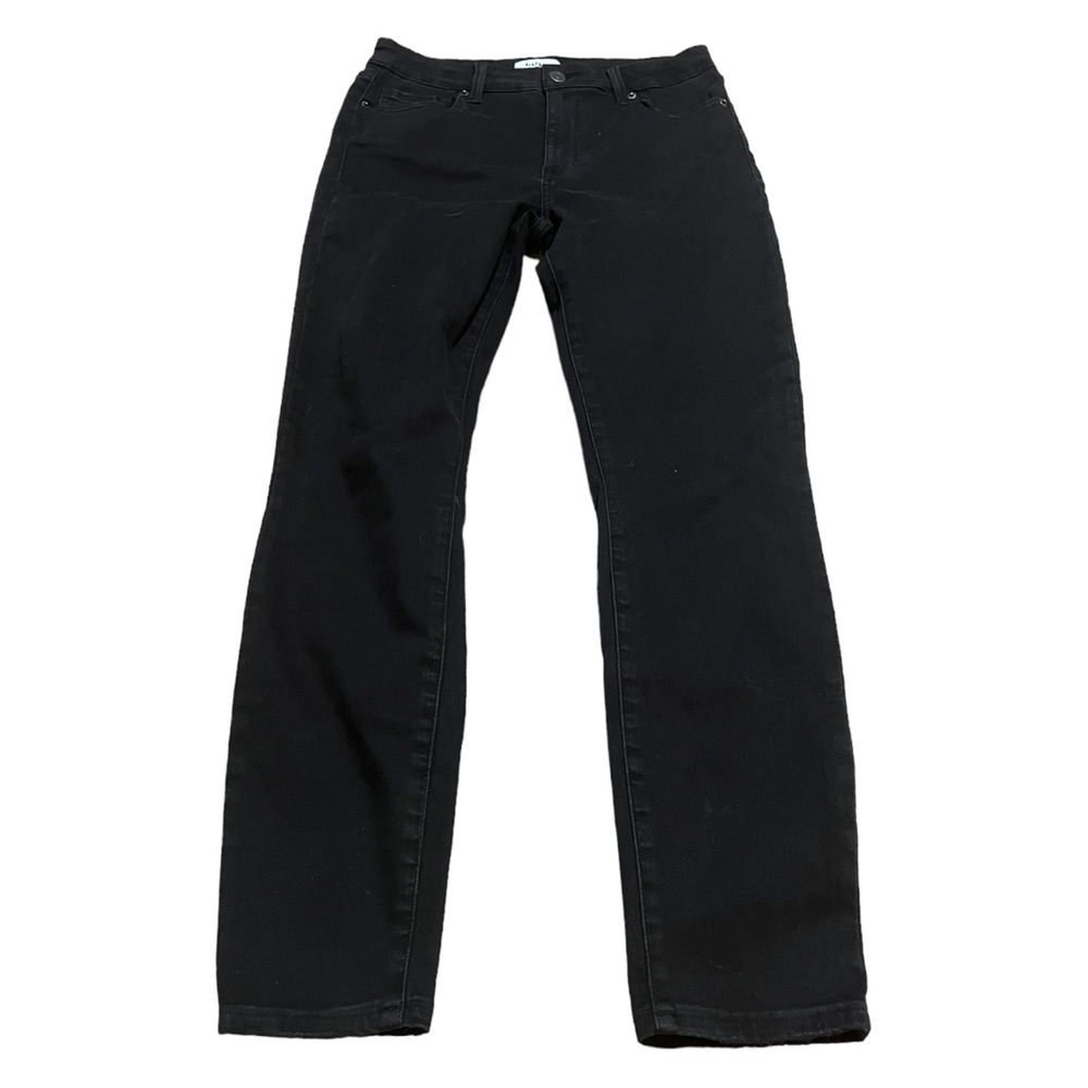 Pistola Black Denim Jeans Size 29 Skinny Full Length Button Waist Pockets